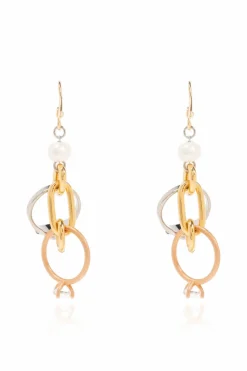 Marni GOLD Earrings with pendants