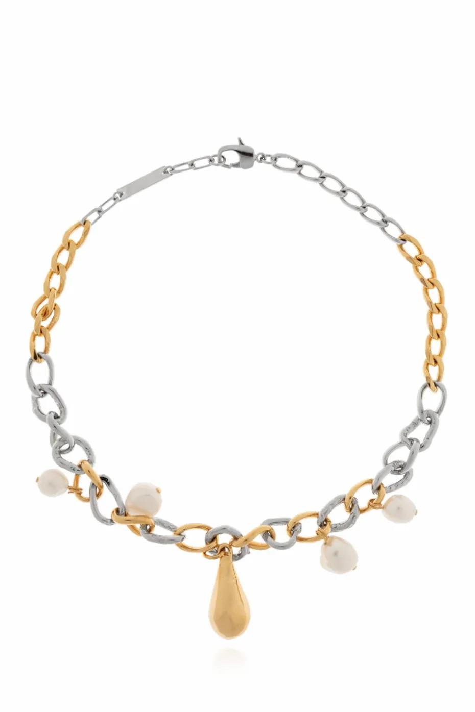 Marni GOLD Necklace with logo