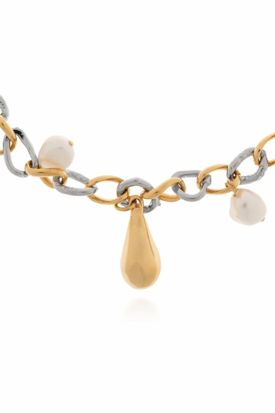 Marni GOLD Necklace with logo