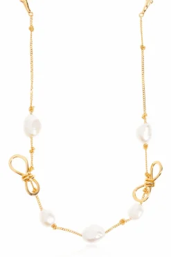 Marni GOLD Pearl necklace