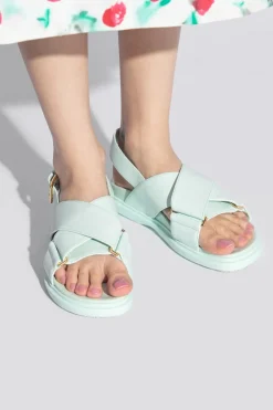 Marni light blue ‘Fussbett’ sandals
