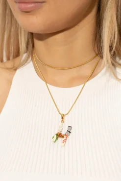 Marni MULTICOLOUR Pendant with a letter