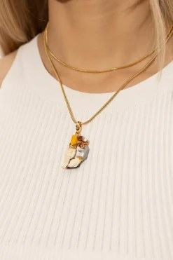 Marni MULTICOLOUR Pendant with a letter