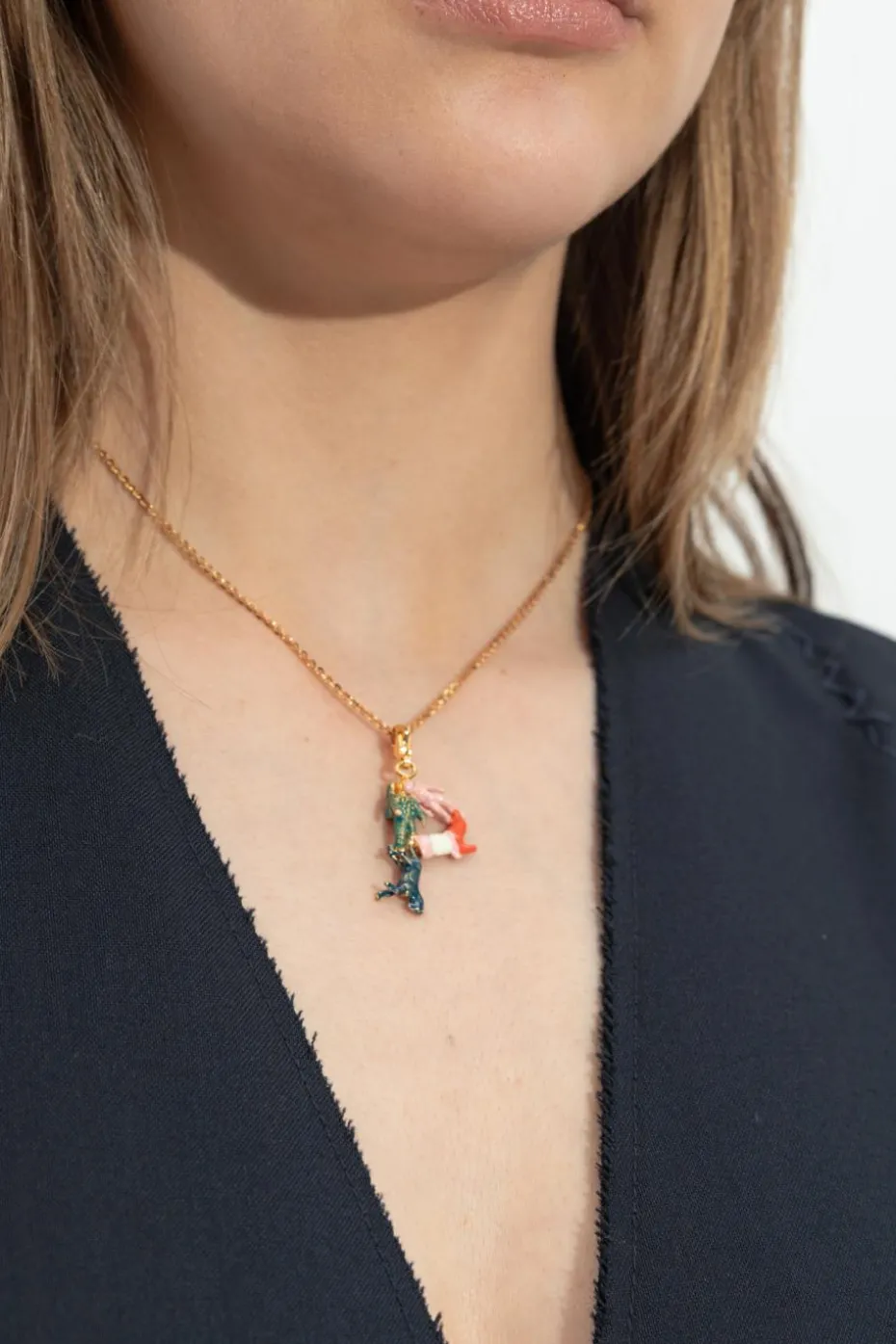 Marni MULTICOLOUR Pendant with the letter `P`