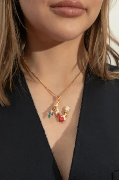 Marni MULTICOLOUR Pendant with the letter 'N'