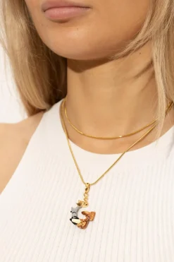 Marni MULTICOLOUR Pendant with a letter