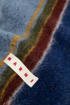 Marni MULTICOLOUR Scarf with logo