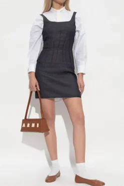 Marni NAVY BLUE Denim dress