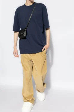 Marni NAVY BLUE Logo T-shirt