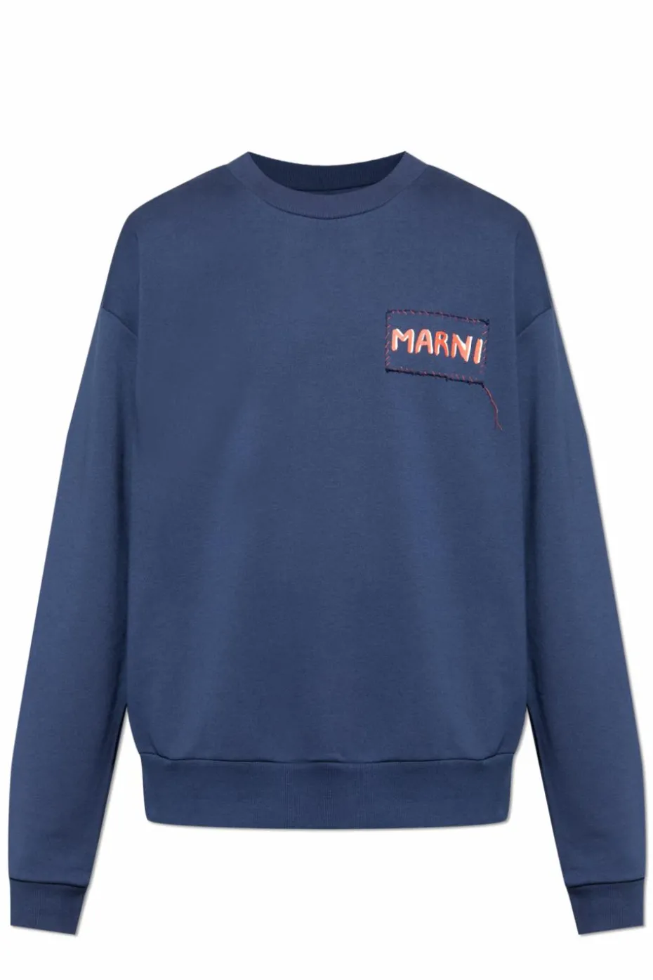 Marni NAVY BLUE Sweatshirt with logo