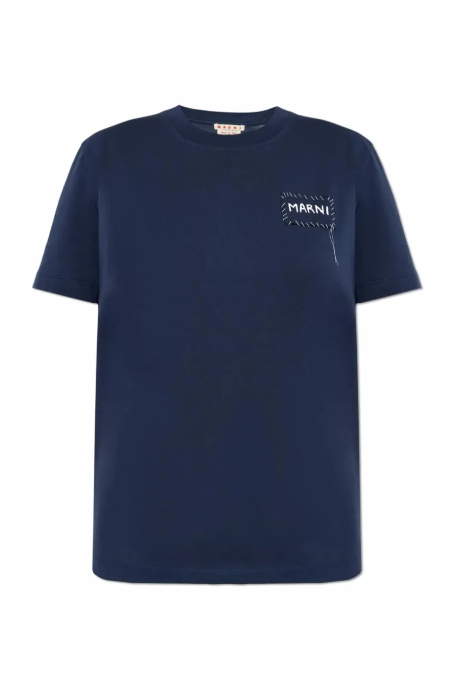 Marni NAVY BLUE T-shirt with logo