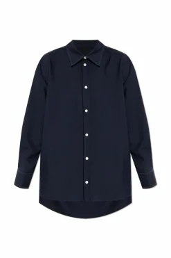 Marni NAVY BLUE Wool shirt