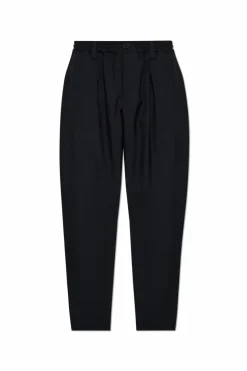 Marni NAVY BLUE Wool trousers