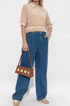 Marni PINK Sweater with collar