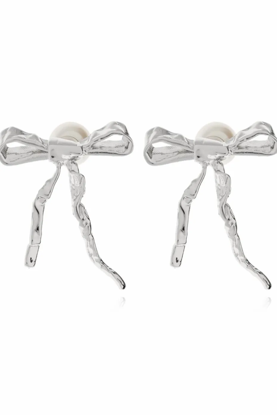 Marni SILVER Bow earrings