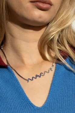 Marni SILVER Brass necklace