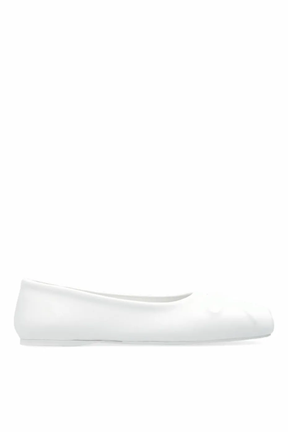 Marni WHITE Leather ballet flats
