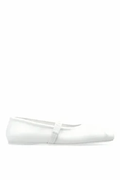 Marni WHITE Leather ballet flats