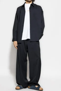 Marni WHITE T-shirt with logo