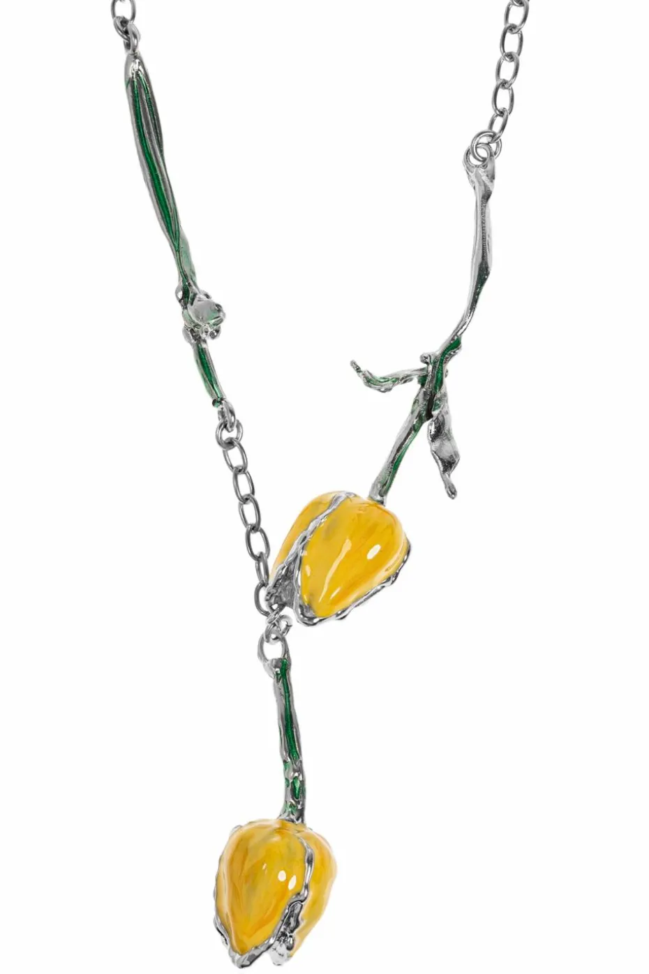 Marni YELLOW Necklace with pendants