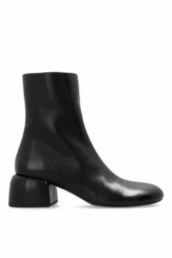 Marsell BLACK āBasataā Heeled Booties