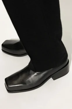 Marsell BLACK Leather ankle boots
