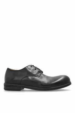 Marsell BLACK Leather boots Zucca