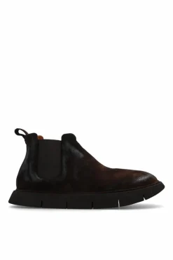 Marsell BROWN āIntagliataā ankle boots