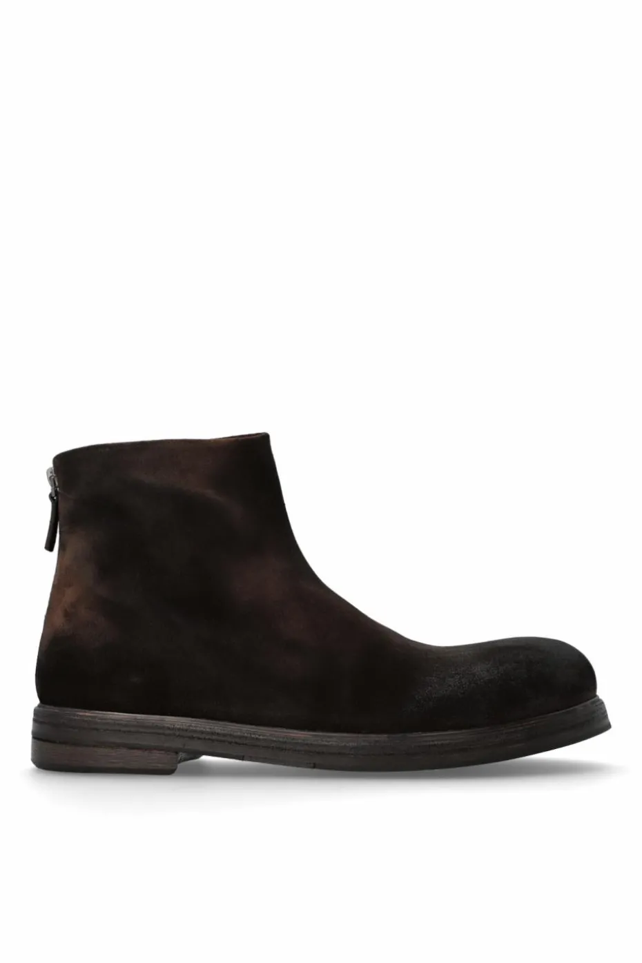 Marsell BROWN Suede ankle boots