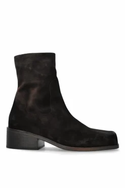 Marsell BROWN Suede ankle boots