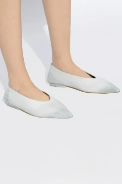 Marsell GREY Leather ballet flats
