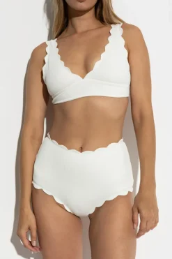 Marysia WHITE Bikini top