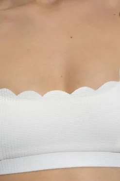 Marysia WHITE ‘Palm Springs’ swimsuit top