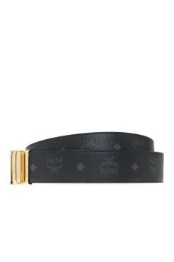 MCM BLACK Belt with logo