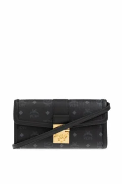 MCM BLACK Chain wallet Tracy