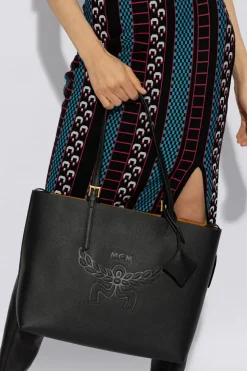 MCM BLACK ‘Himmel Medium’ shopper bag