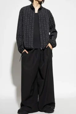 MCM BLACK Jacket with logo
