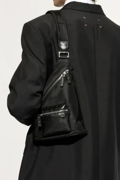 MCM BLACK One-shoulder backpack