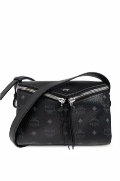 MCM BLACK Shoulder bag "Diamant 3D Small"