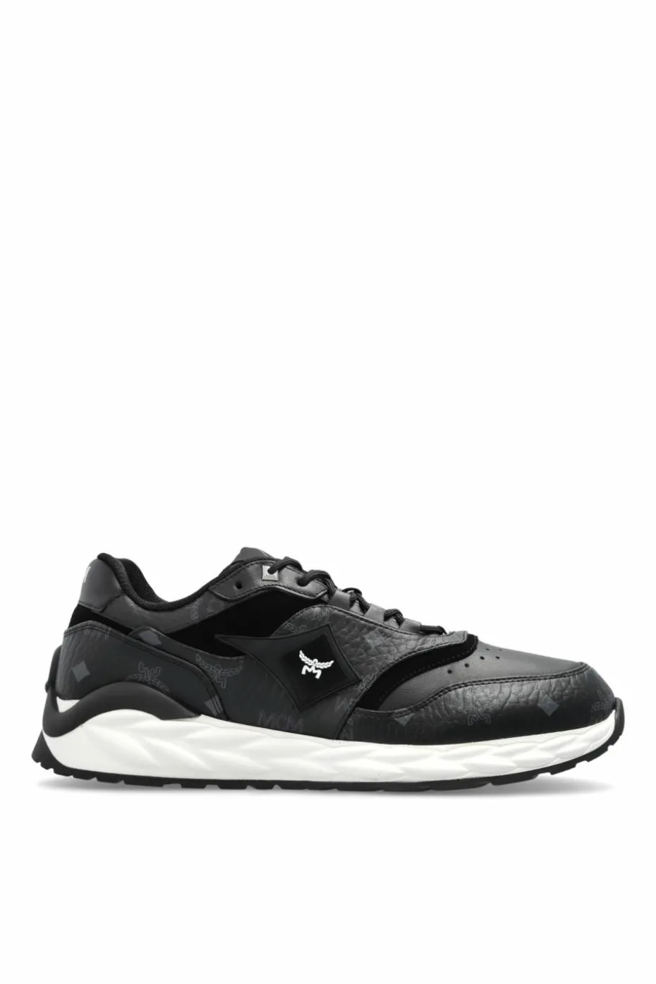 MCM BLACK Skywander sneakers