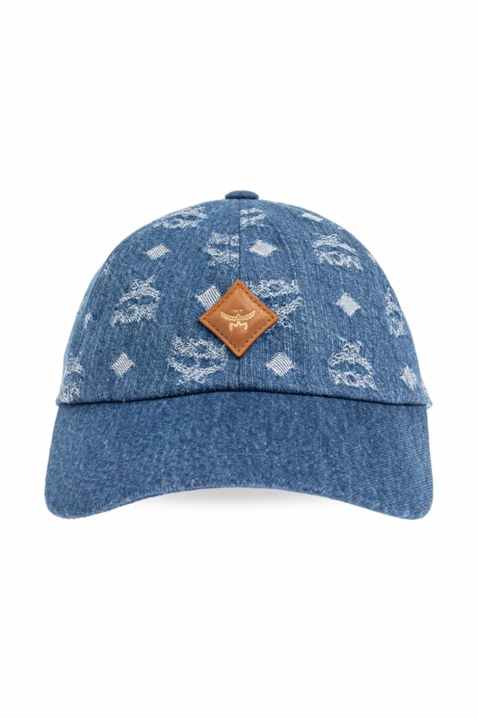 MCM BLUE Denim baseball cap