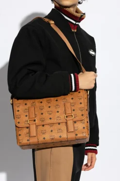 MCM BROWN Bag with monogram
