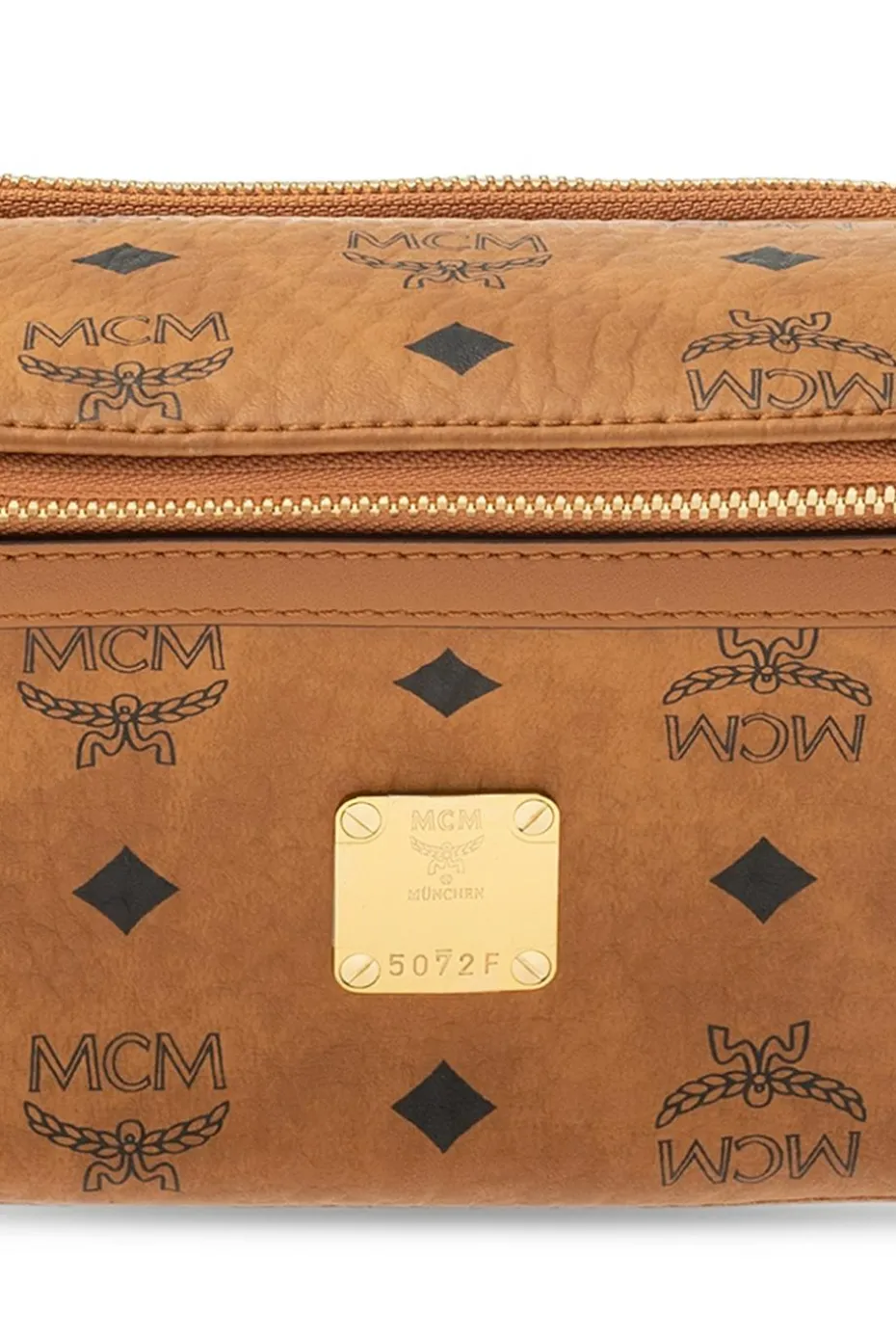 MCM BROWN Fanny pack