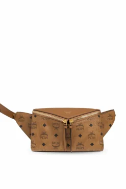 MCM BROWN Fanny pack āDiamanteā