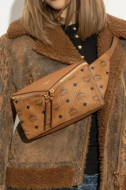 MCM BROWN Fanny pack ‘Diamante’