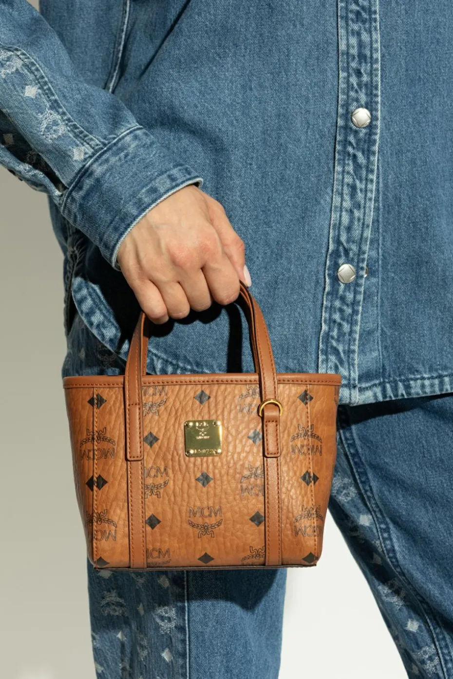 MCM BROWN Handbag