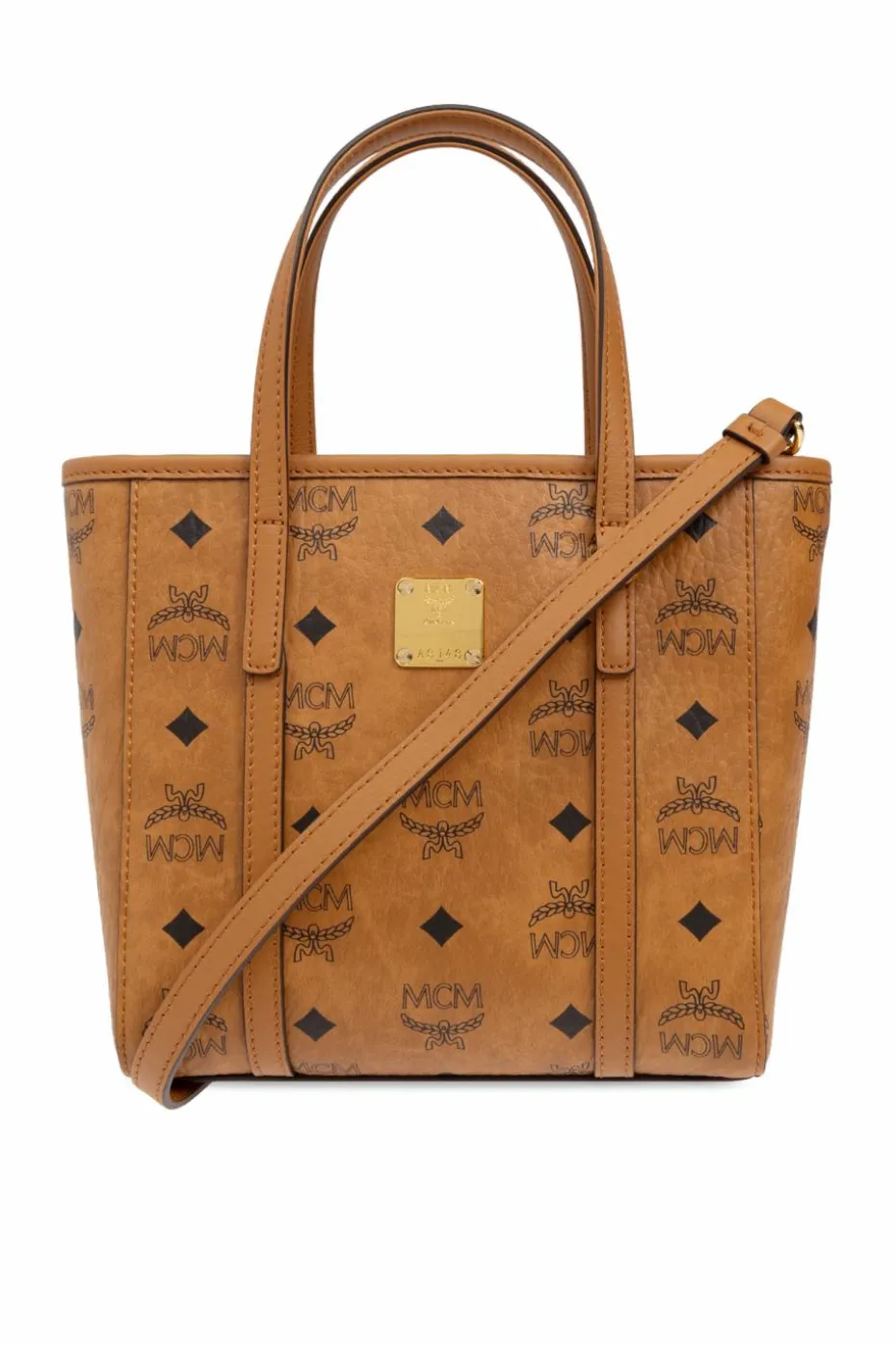 MCM BROWN Handbag with Monogram