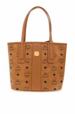 MCM BROWN ‘Liz Mini’ reversible shoulder bag
