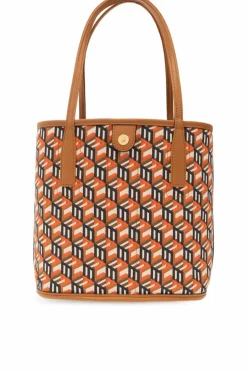 MCM BROWN ‘Liz Mini’ reversible shoulder bag