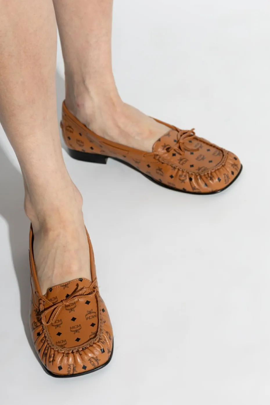 MCM BROWN ‘Loafers’ type shoes